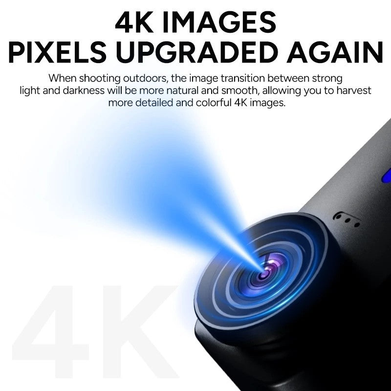 Official SJCAM C110+ Action Camera 4K | Dual Anti Shake | F1.8 Large Aperture