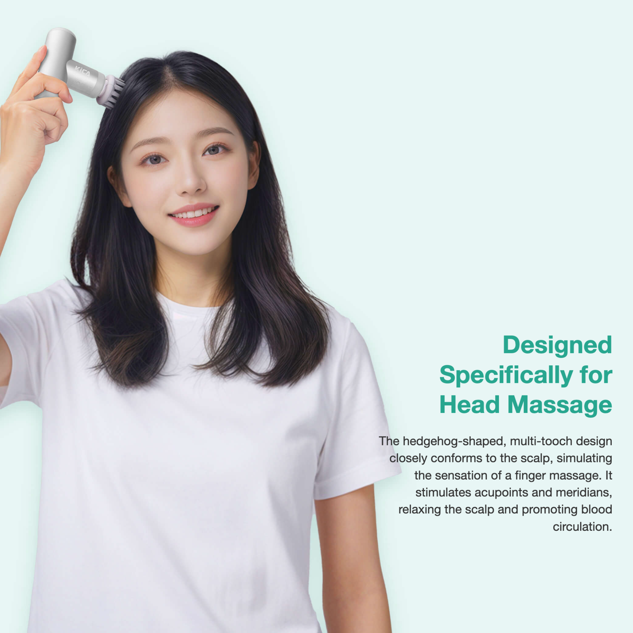 Kica Mini 3 Massage Gun – Portable Massager for Muscle Recovery, Ultimate Relaxation & Compact Design, 1100mAh Battery