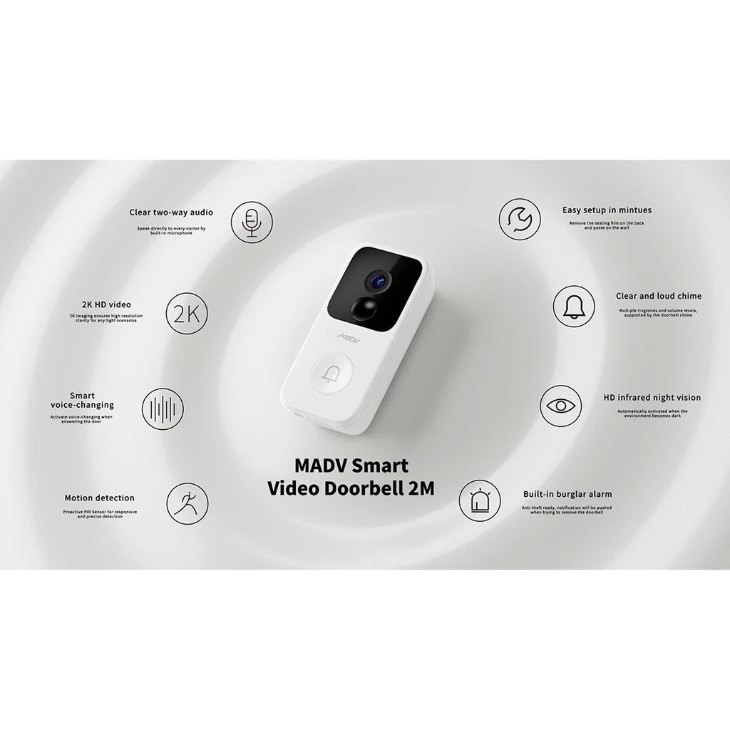 MadV Smart Video DoorBell 2M