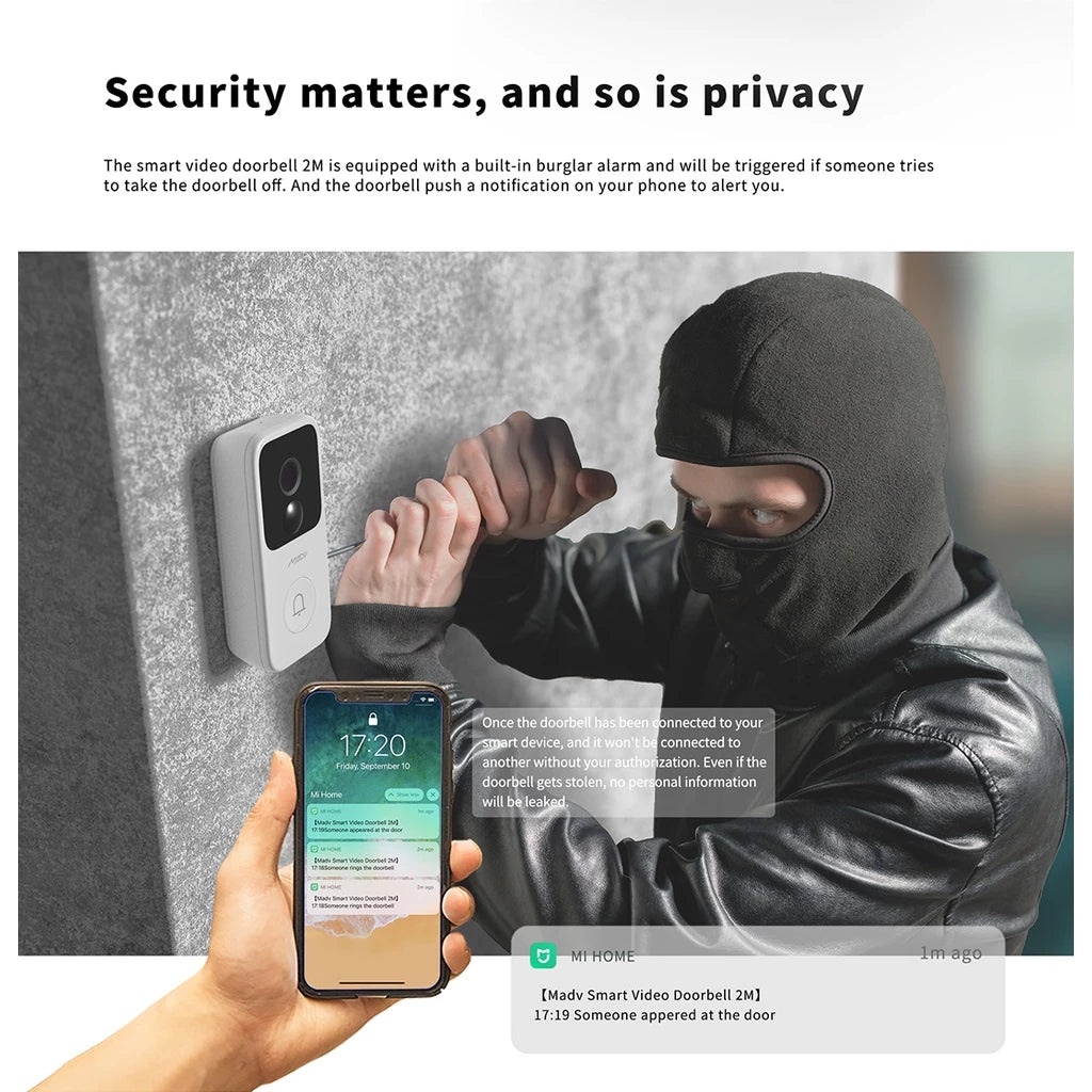 MadV Smart Video DoorBell 2M