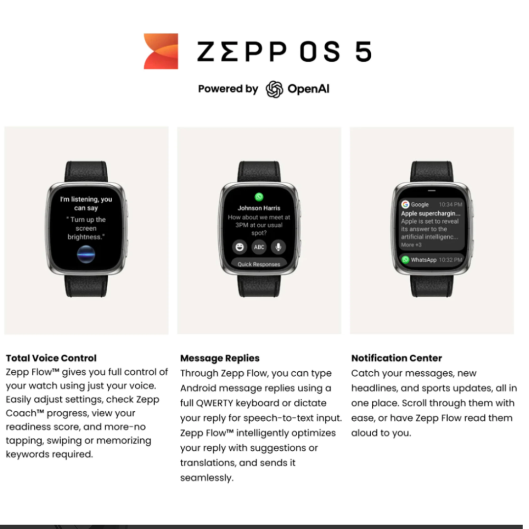 Amazfit Active 2 Square Fitness Smartwatch | 1.75" AMOLED Sapphire Glass Display | 160+ Workout HYROX Modes | 5 ATM