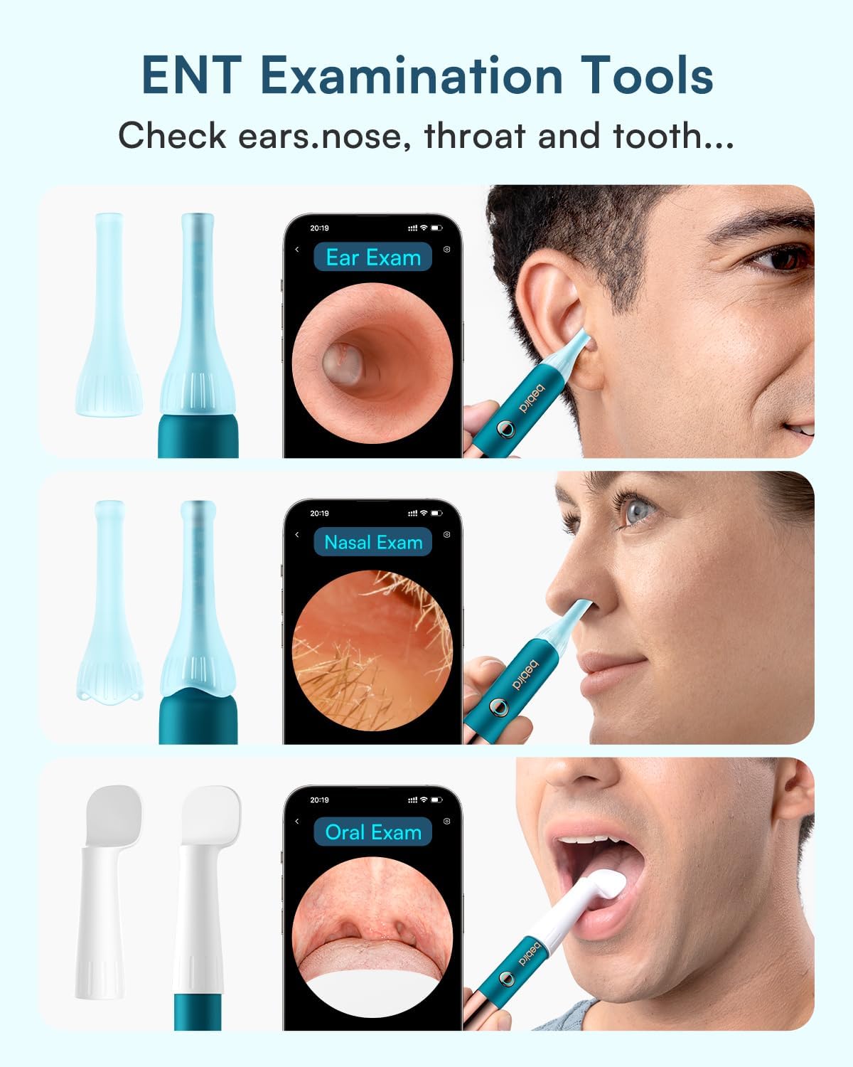 [2026 Model] Bebird EarSight Ultra Ear Wax Cleaner | 5G | 2K Video Otoscope | 90 Mins Battery