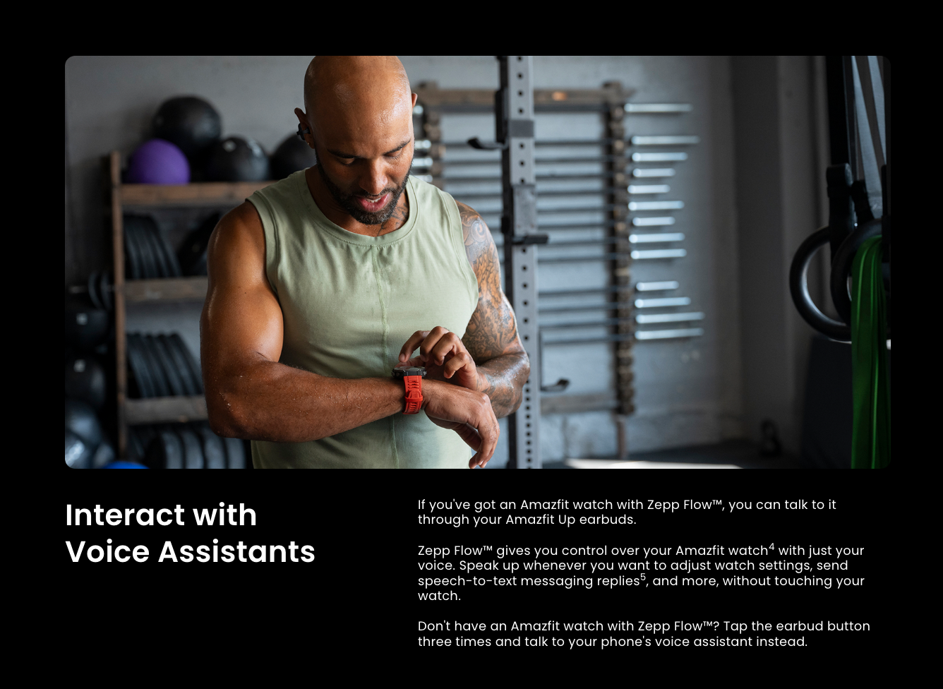 Amazfit Up Open-Ear Earbuds | IPX4 Water-Resistent | Up to 18 Hours