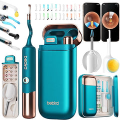 [2026 Model] Bebird EarSight Ultra Ear Wax Cleaner | 5G | 2K Video Otoscope | 90 Mins Battery