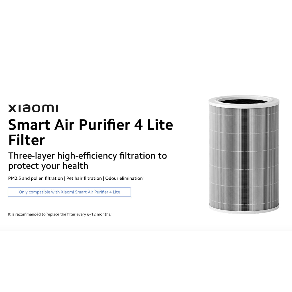 Xiaomi Smart Filter | Air Purifier 4 Lite | 4 Compact