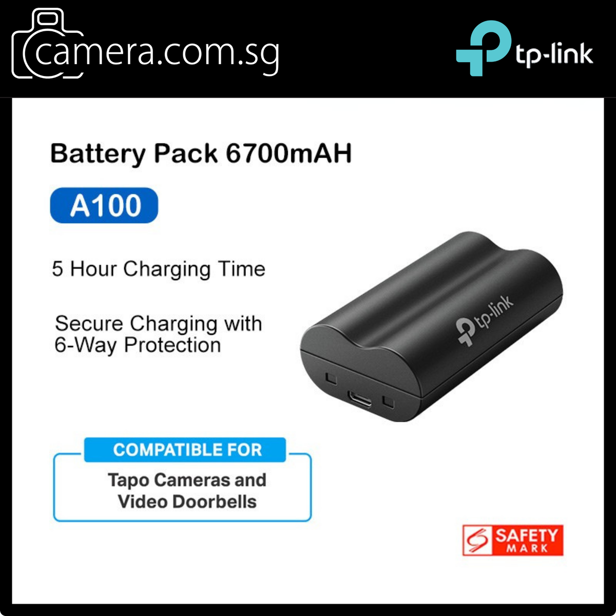 TP-Link Tapo Smart Door Lock Accessories | A201 Fingerprint Module / A100 Backup Key Box