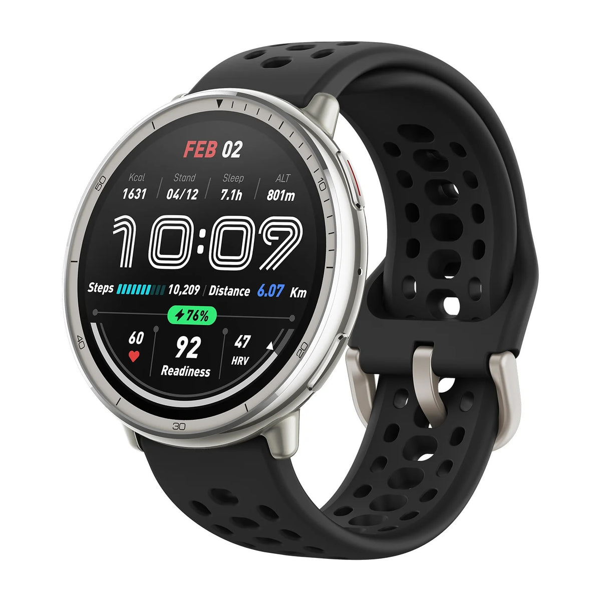[New 2025 Launch] Amazfit Active 2 Fitness Smartwatch 1.32" (44mm) AMOLED Display