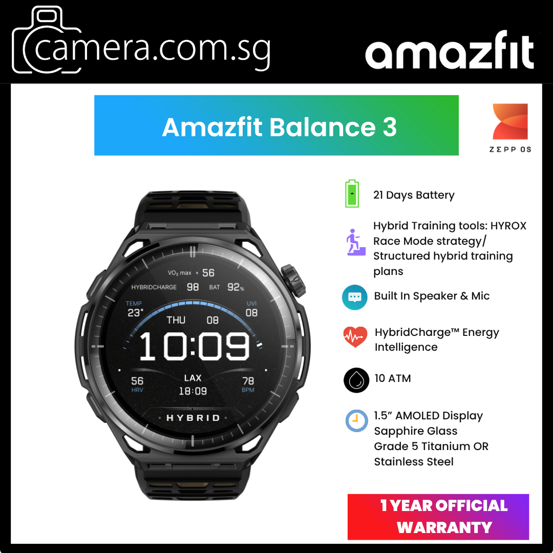 Amazfit Balance 3 Fitness Smartwatch