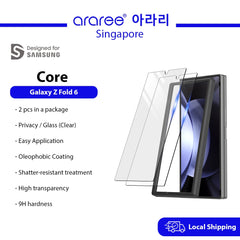 [Araree SG] Samsung Galaxy Z Fold 6 CORE Screen Protector | Glass | Privacy