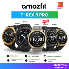Amazfit T-Rex 3 Pro Fitness Smartwatch | | BioCharge | 170 Sports Modes