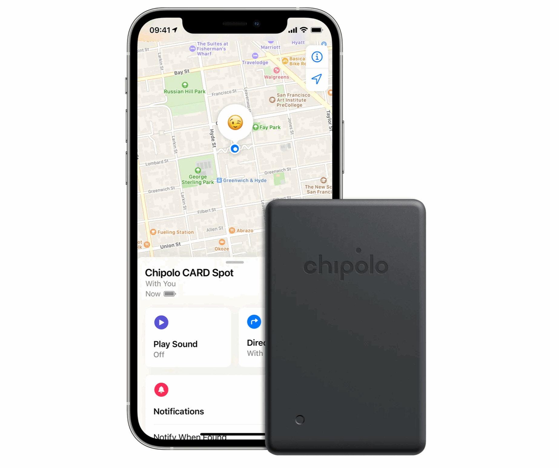 Chipolo ONE SPOT & CARD SPOT Bluetooth Tracker Item Finder