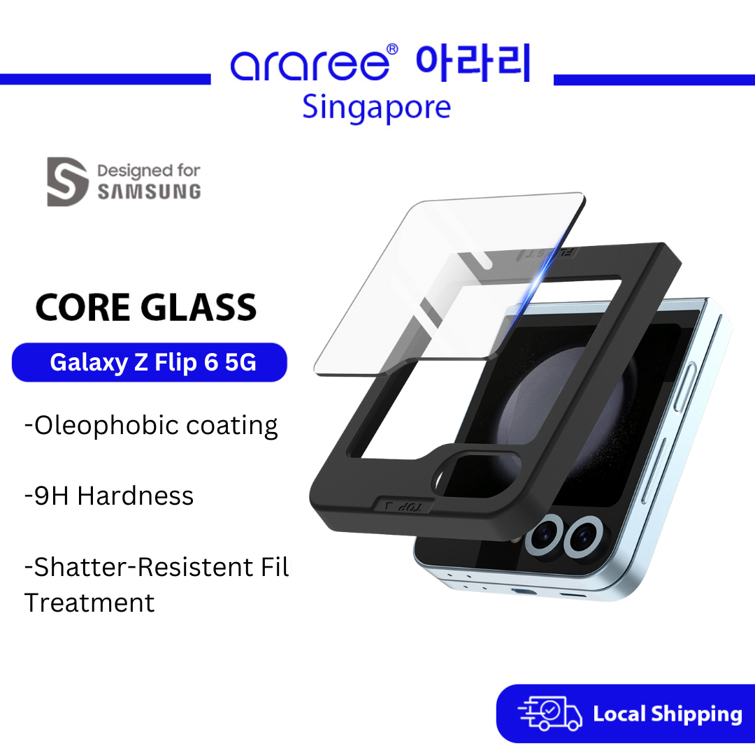 [Araree SG] Samsung Galaxy Z Flip 6 Core Glass 2EA Screen Protector