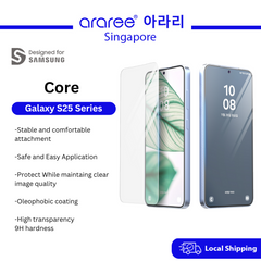 [Araree SG] Samsung Galaxy S25 | S25+ | S25 Ultra Core Clear | Core Privacy Glass | Screen Protector | 2 Pcs