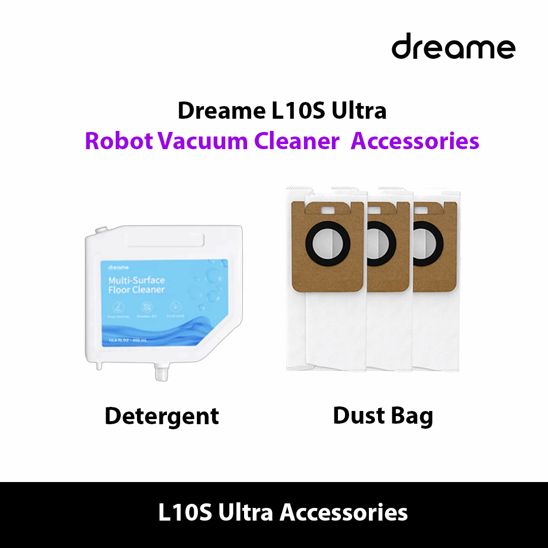 Dreame L10S Ultra Robot Vacuum Cleaner Accessories Dust Bag / Detergent