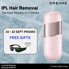 [ NEW LAUNCH] Dreame IPL Hair Removal | Painless Results Cooling Touch | Touch Screen 8 Modes | 2 Years Warranty