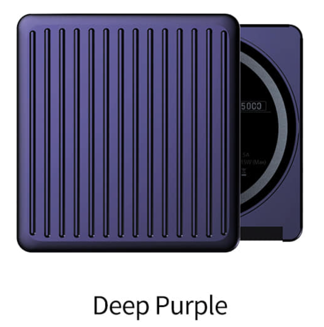 [Araree SG] RENERGY Mini 5000mAh Powerbank | Magsafe Charging | USB-C | LED Battery Indicator