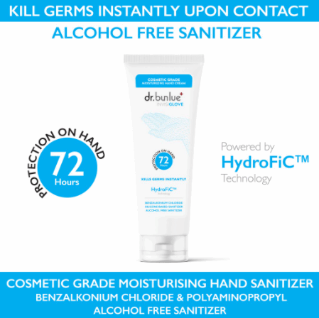 Dr Bunlue+ INVISIGLOVE Moisturizing Hand Cream Sanitizer Cosmetic Grade