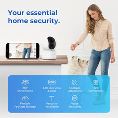 IMILAB 2.5K C21 Home Security Camera (3 Years Warranty) Works with Google Home and Amazon Alexa