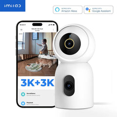 IMILAB C30 Dual Supports 2.4 & 5GHz CCTV Security Camera (2+1 Years Warranty)