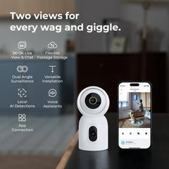 IMILAB C30 Dual Supports 2.4 & 5GHz CCTV Security Camera (2+1 Years Warranty)