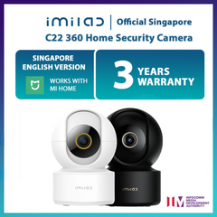 IMILAB C22 Wifi 6 3K 360 Home Security IP Camera (3 Year Warranty)