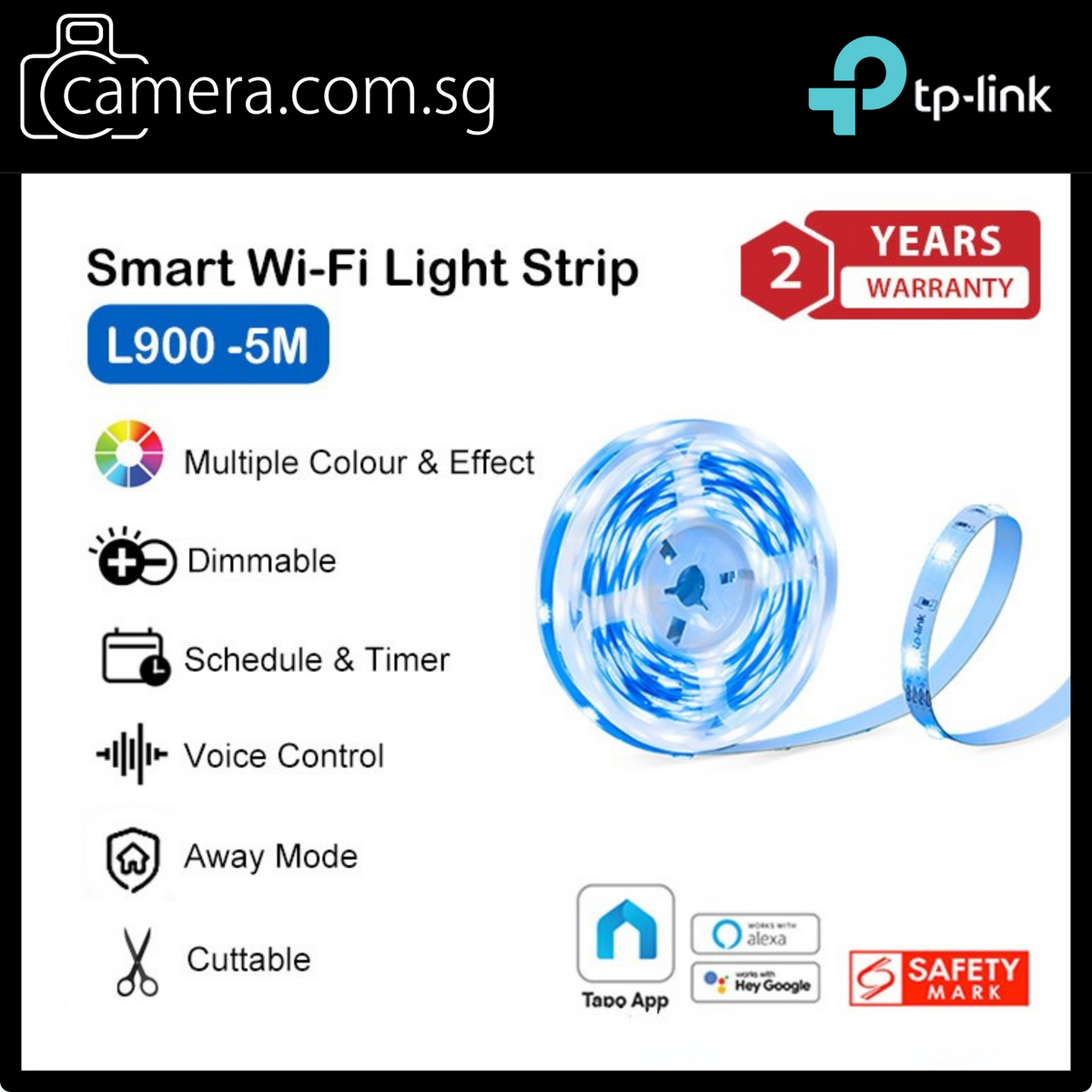TP-Link Tapo Smart RGB LED Light Strip Series L900-5 / L900-10 / L920-5 / L930-5 / L930-10