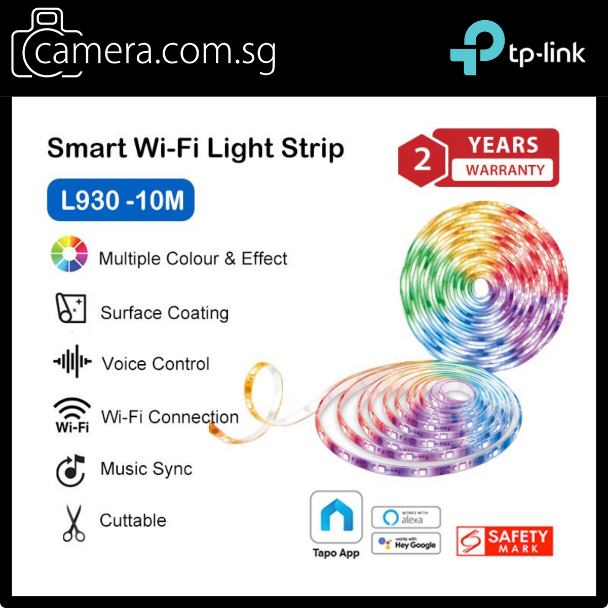 TP-Link Tapo Smart RGB LED Light Strip Series L900-5 / L900-10 / L920-5 / L930-5 / L930-10