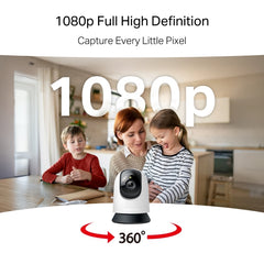 MERCUSYS MC200 Pan/Tilt Home Security Wi-Fi Camera Smart Detection