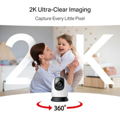 MERCUSYS MC210 Pan/Tilt Home Security Wi-Fi Camera Smart Detection