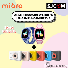 [SG60 PROMO] MiBro Kids Smartwatch P6 + SJCAM FunCam Camera for Kids BUNDLE