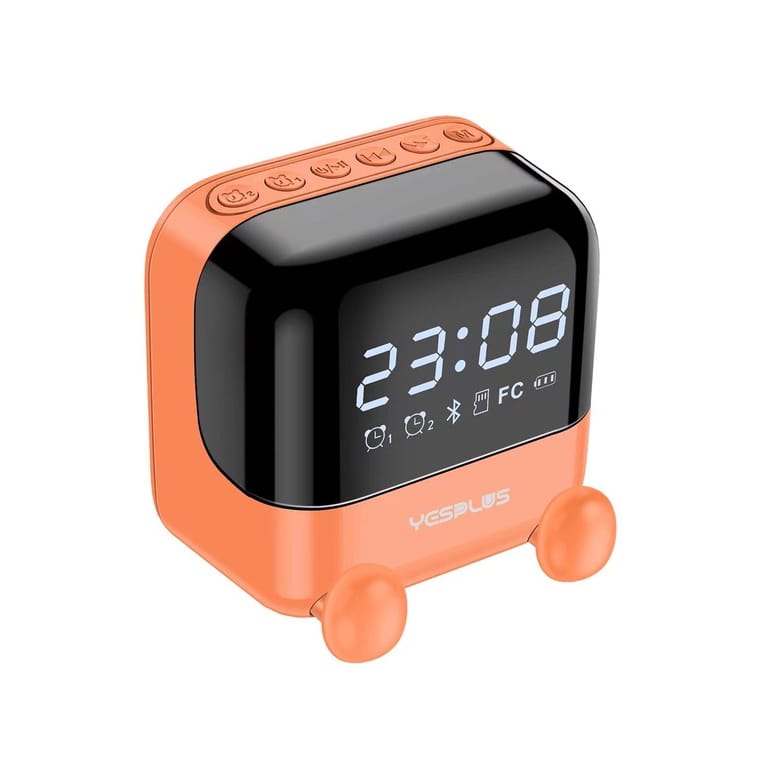 YESPLUS Cute Alarm Clock LED SPEAKER (YS-701)
