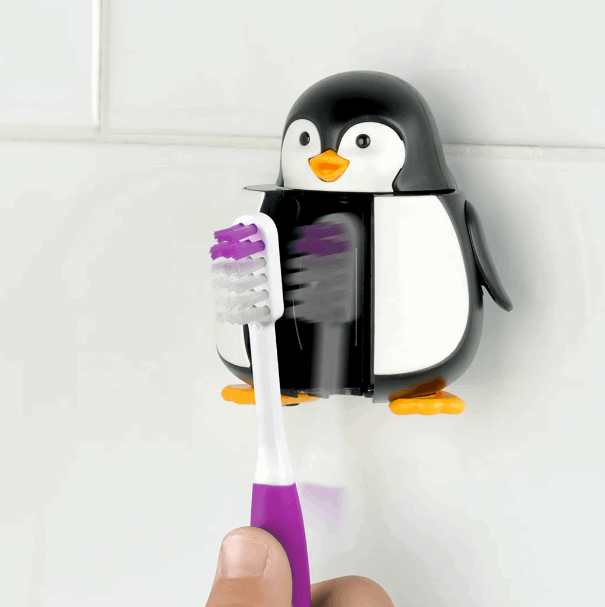 Flipper Fun Animal Kids Toothbrush Holder