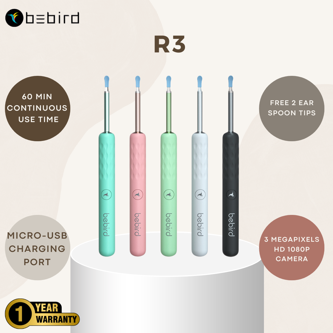 Official SG BeBird R3 Smart Otoscope Ear Cleaning Tool