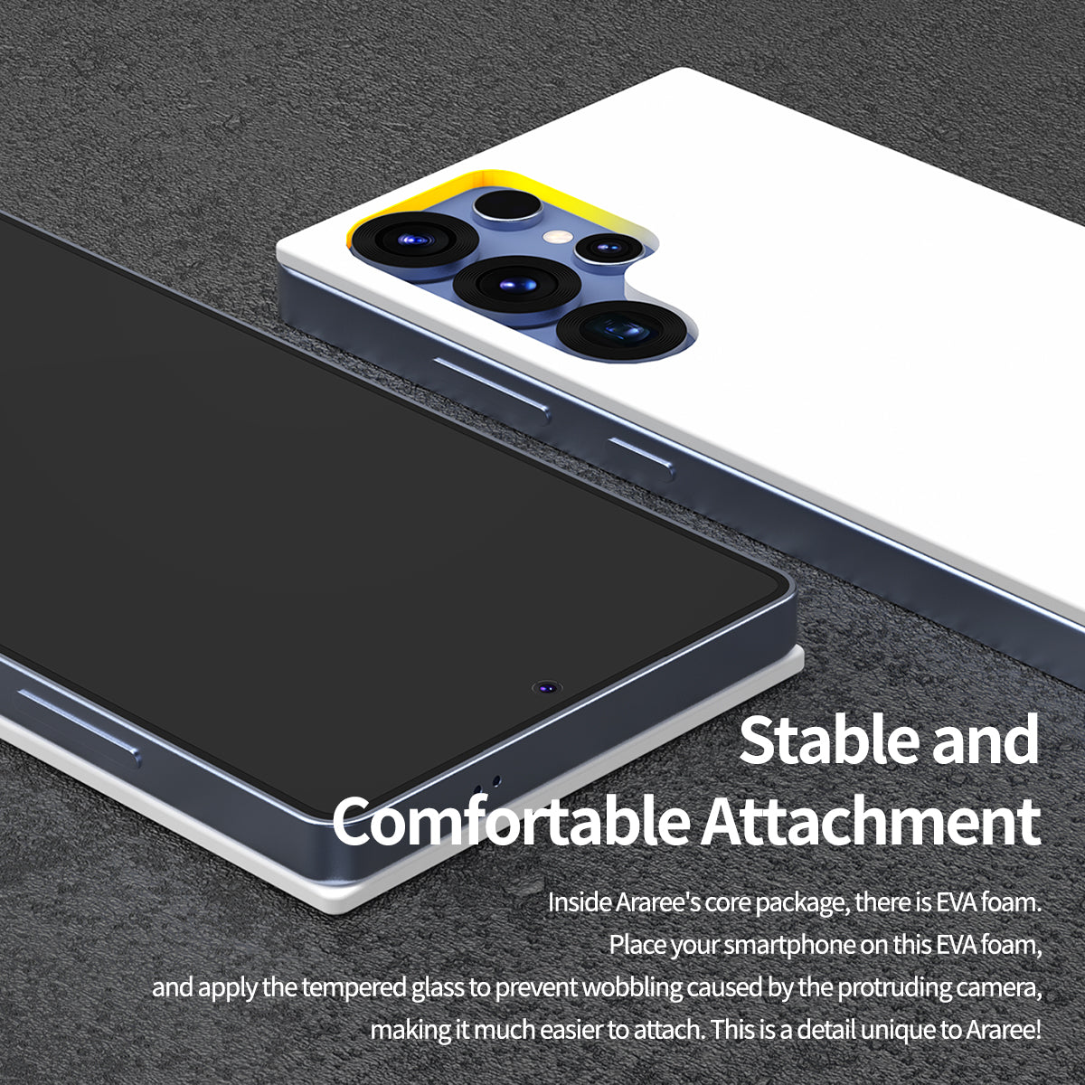[Araree SG] Samsung Galaxy S25 | S25+ | S25 Ultra Core Clear | Core Privacy Glass | Screen Protector | 2 Pcs