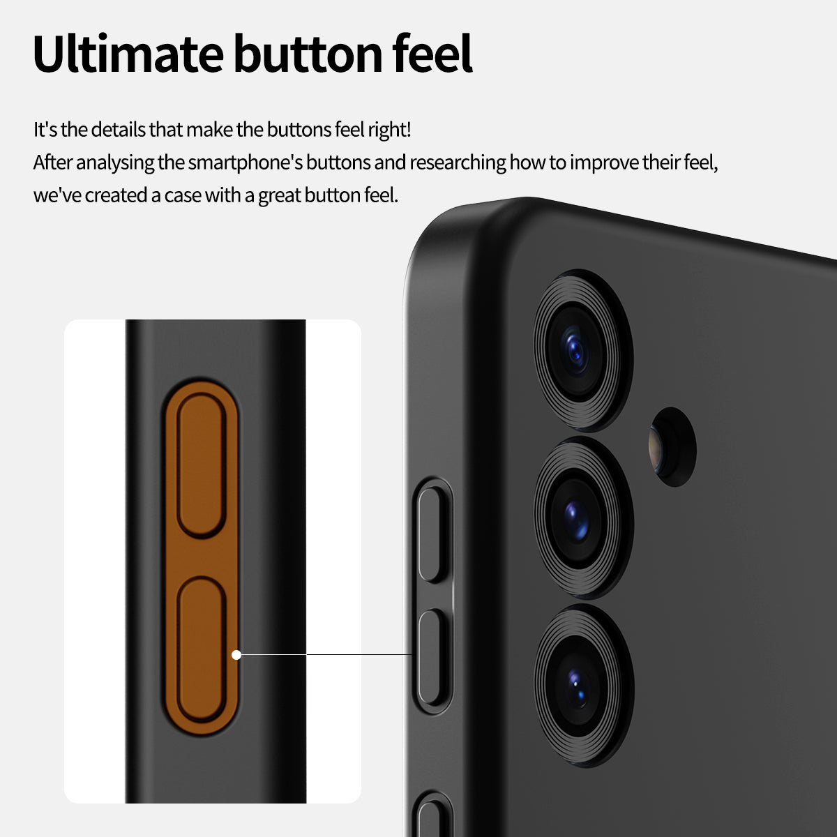 [Araree SG] Typo Skin M S25 | S25+ | S25 Ultra Series | Black Phone Case | Magnetic Charging | Liquid SIlicone