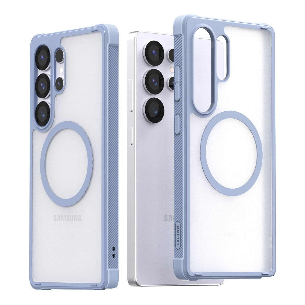[Araree SG] Duple M Armor S25 | S25+ | S25 Ultra Series | Colour | Phone Case | Magnetic Charging