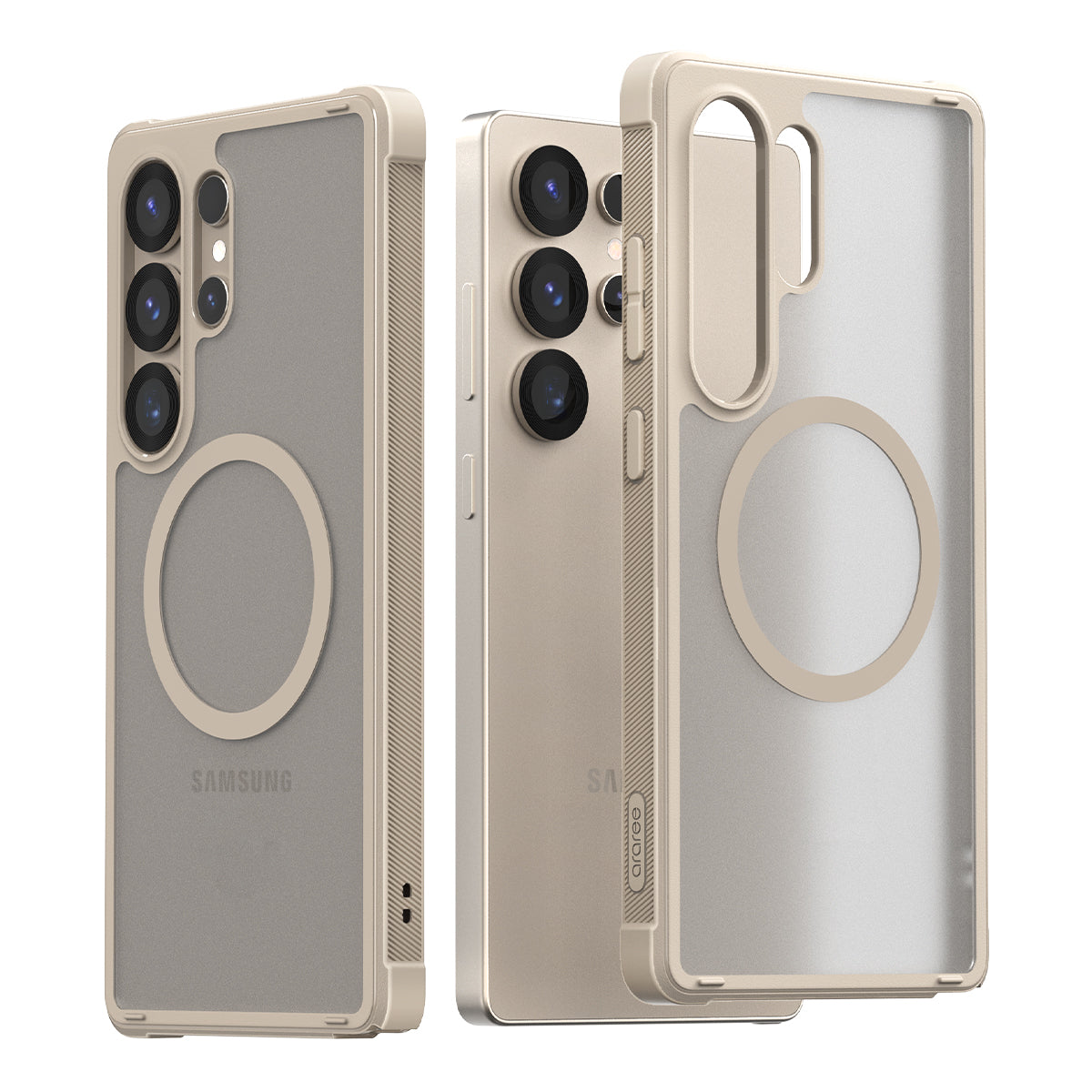 [Araree SG] Duple M Armor S25 | S25+ | S25 Ultra Series | Colour | Phone Case | Magnetic Charging