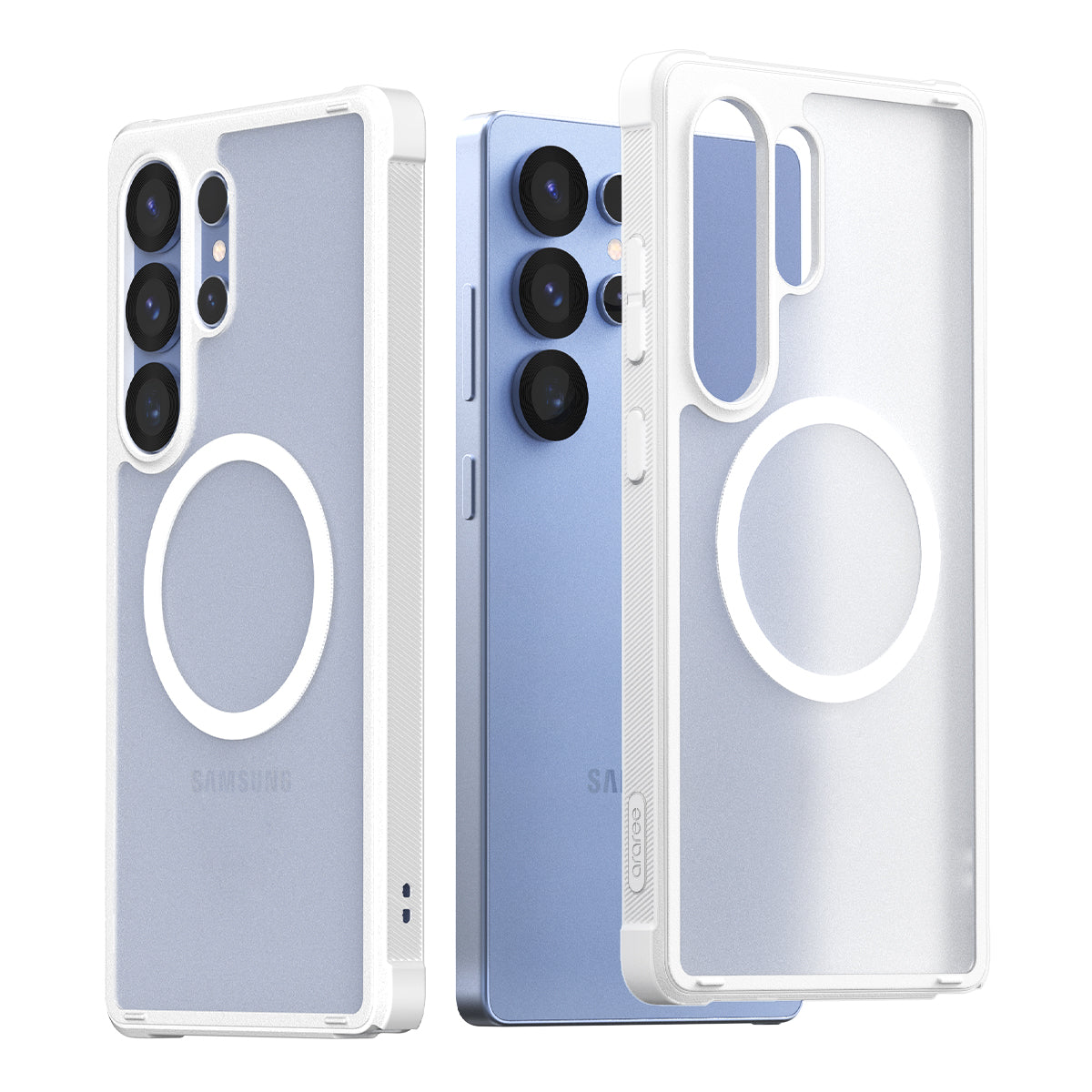 [Araree SG] Duple M Armor S25 | S25+ | S25 Ultra Series | Colour | Phone Case | Magnetic Charging