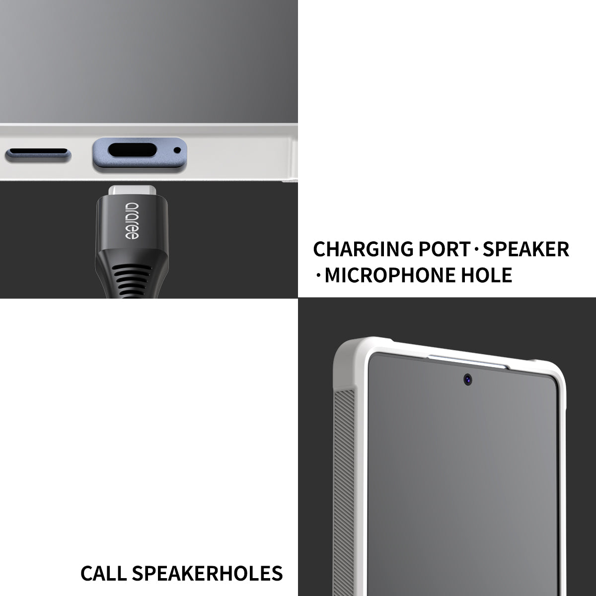 [Araree SG] Duple M Armor S25 | S25+ | S25 Ultra Series | Colour | Phone Case | Magnetic Charging