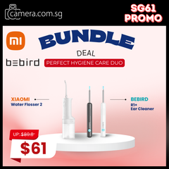 [SG61 SPECIAL PROMO] Xiaomi Water Flosser 2 + Bebird R1+ | Personal Care Duo