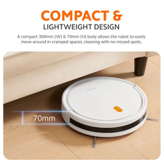 Xiaomi Robot Vacuum E5 | Vacuum and mopping functionality in one | 2600mAh Battery | 20,000 Suction Power