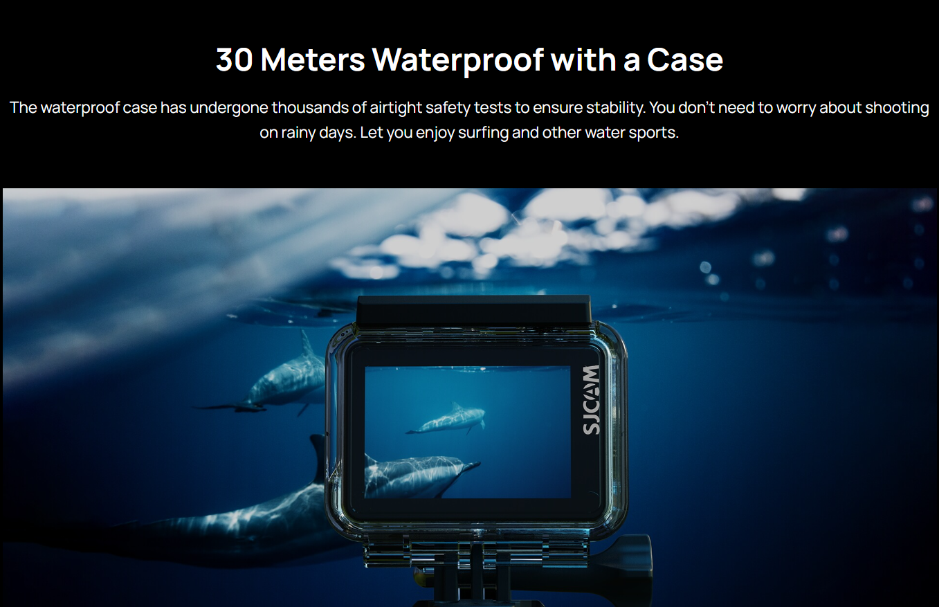 SJCAM SJ4000 Air WiFi Action Camera | 4K UHD | 16MP | 170° Wide Angle