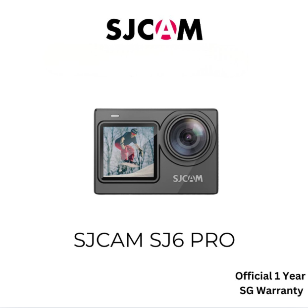 Official SJCAM SJ6 Pro Action Camera 4K Action Camera