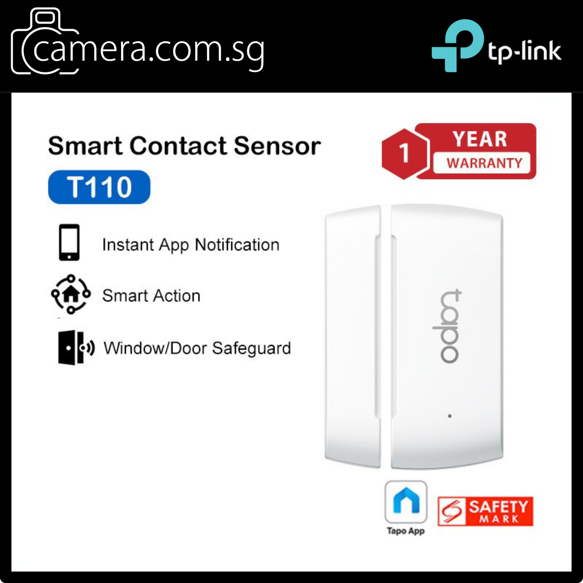 TP-Link Tapo Smart Sensor Series | T100 / T110 / T300 / T315 | Motion, Contact, Water Leak, Temp & Humidity