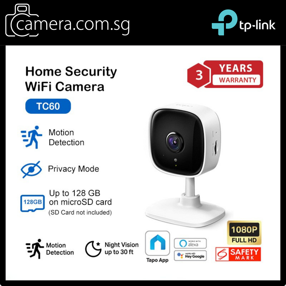 Tapo 2K+ QHD Magnetic AI Function CCTV Wireless Camera WiFi Camera|C125/C120/C110/TC60