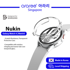 [Araree SG] Samsung Galaxy Watch 4/Watch 5 NUKIN Transparent Protective Watch Case