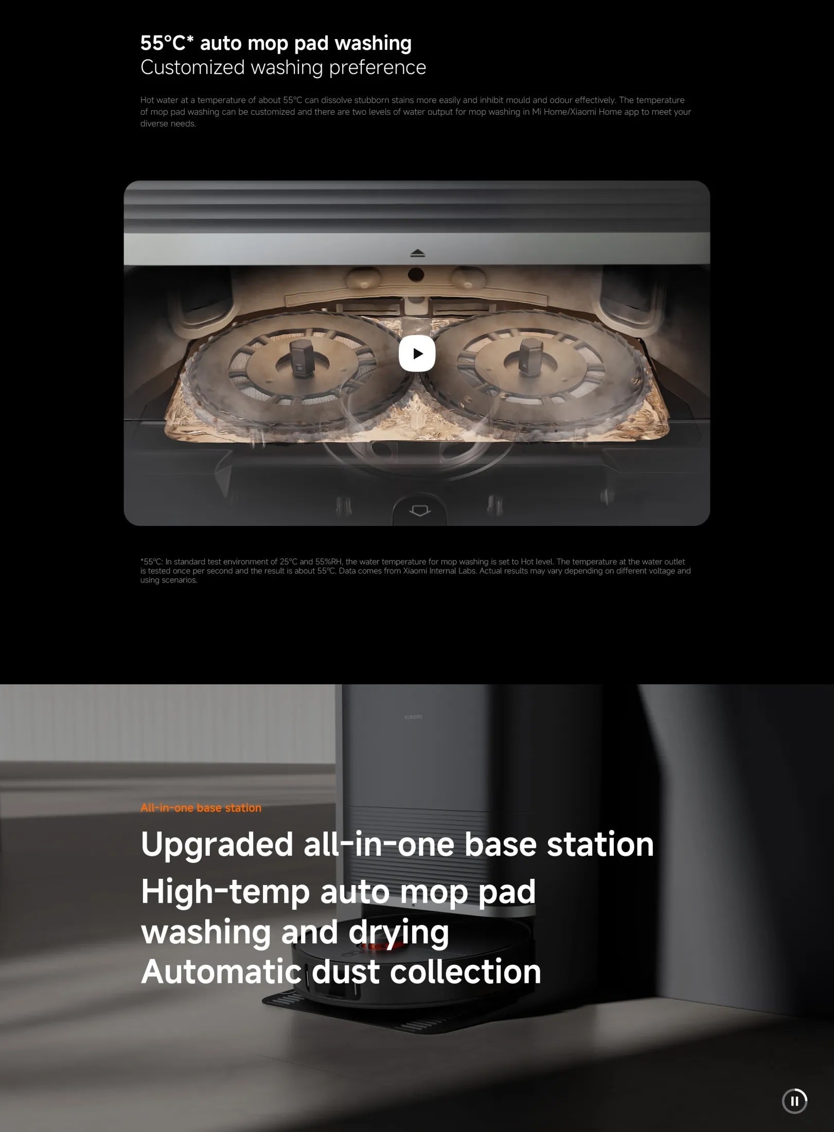iaomi Robot Vacuum X20 Max | 8000Pa Suction Power | Up to 120mins Usage | Alexa & Goggle Assistant Ready | Mi Home App