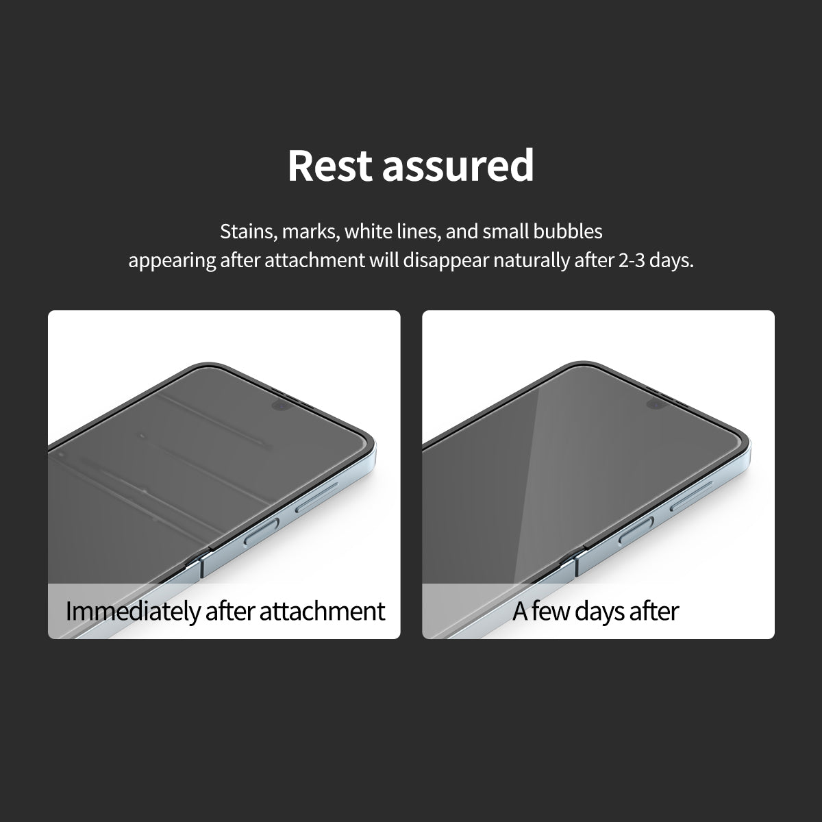 [Araree SG] Samsung Galaxy Z Flip 6 Pure Clear Screen Protector