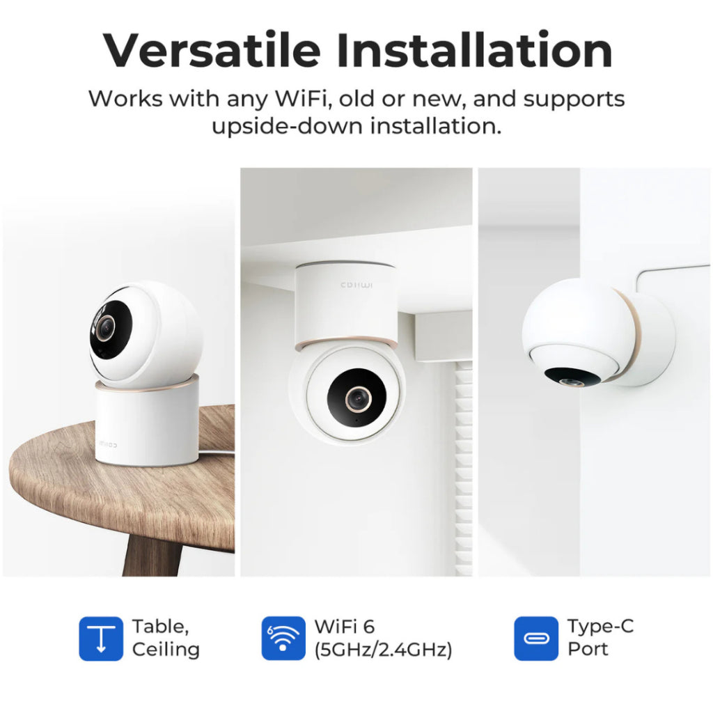 IMILAB C40 | 360° 4K Wifi 5G Home CCTV Camera Wifi Security Night Vision Motion Detection PC