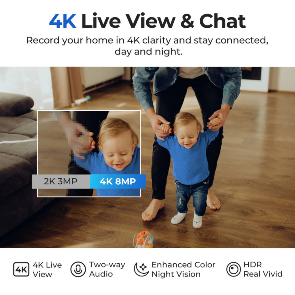 IMILAB C40 | 360° 4K Wifi 5G Home CCTV Camera Wifi Security Night Vision Motion Detection PC